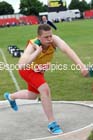 Junior boys shot, English Schools Track and Field. Photo: David T. Hewitson/Sports for All Pics